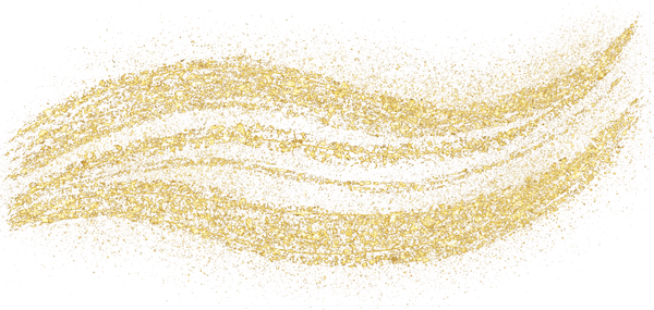 gold glitter curve